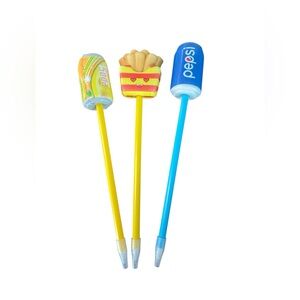 Pepsi and Fast Food Themed Pens